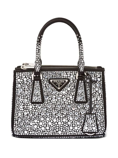 prada bling|Prada satin bag.